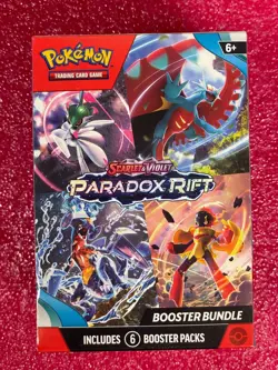 Pokemon Paradox Rift (PAR) Booster Bundle (SV04) Factory Sealed 820650854125 - Image 2