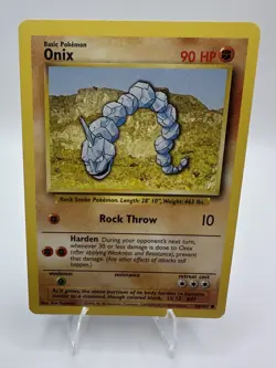 Onix 56/102 - Base Set - Vintage 1999 - Pokemon TCG - Image 1