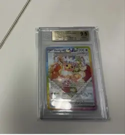 Pokemon TCG Eevee 174 Promo UPC Prismatic Evolutions BGS 9.5 Beckett Gem Mint - Image 1