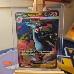 Pokemon TCG Mega Charizard X EX 109/094 Full Art Ultra Rare Phantasmal Flames - Image 1