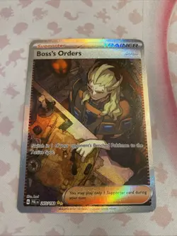 Pokemon - Paldea Evolved - Boss’s Orders SPECIAL ILLUSTRATION RARE - 265/193 - N - Image 1