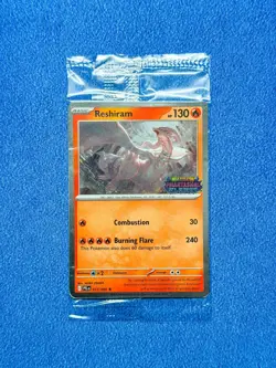 Pokemon Phantasmal Flames Reshiram 017/094 Promo Stamped Sealed TCG - Image 1