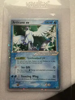 2005 Pokemon Articuno ex Holo #032 Black Star Promo Pokemon TCG - Image 1