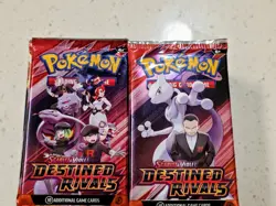 Lot of 15x Pokemon TCG: Destined Rivals Sleeved Packs - Factory Sealed - Image 1