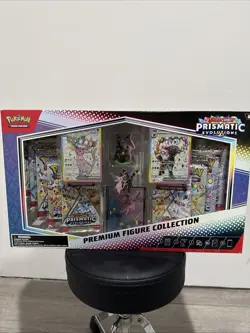 Pokemon Prismatic Evolutions Premium Figure Collection Espeon Umbreon - Image 1
