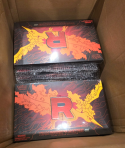*5* x Pokemon TCG Team Rocket’s Moltres Ultra Premium Collection (UPC) Lot Of 5 - Image 1