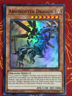 Yugioh Absorouter Dragon SDRR-EN005 LP - Image 1