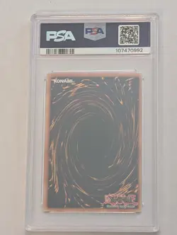 2004 Yu-Gi-Oh! SKE-001 Blue-Eyes White Dragon 1st Edition PSA 8 NM-MT Super Rare - Image 2