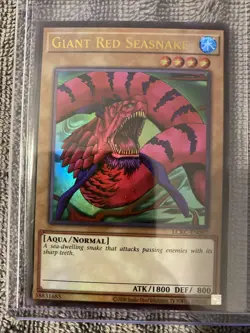 Yugioh Giant Red Seasnake LCKC-EN097 Ultra Rare Unlimited - Image 4
