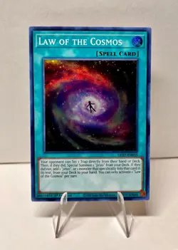 Law of the Cosmos - LED7-EN035 - Super Rare - 1st Edition NM YuGiOh! Legendary - Image 1