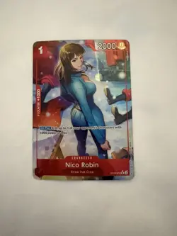 One Piece TCG -Nico Robin (Full Art) OP05-010 Premium Booster PRB01 English - Image 1