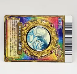 One Piece OnePy Berry Match Bandai Luffy & Ace Super Rare S025-W - Image 2