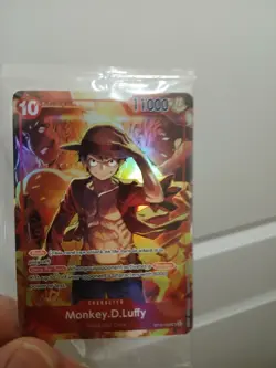 Monkey D. Luffy ST10-006 One Piece TCG Treasure Booster Promo *SEALED - Image 3