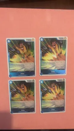 !!PLAYSET 4X!! Jozu OP08-047 Two Legends One Piece CCG RARE - Image 1