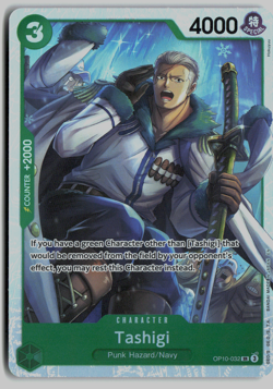 Tashigi OP10-032 (Reprint) SR One Piece PRB-02 Premium Booster - Image 1
