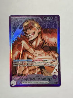 Donquixote Doflamingo - Leader Alt Art - OP14-060 - English - One Piece TCG - Image 1