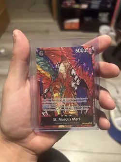 St. Marcus Mars (Alternate Art) OP13-091 Carrying On His Will Foil One Piece Tcg - Image 1