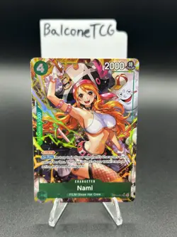 One Piece Nami (031) (Alternate Art) The Azure Sea’s Seven OP14 - Image 2