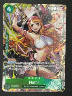 One Piece Nami (031) (Alternate Art) The Azure Sea’s Seven OP14 - Image 5