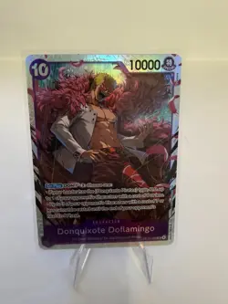 Donquixote Doflamingo OP14-069 SR One Piece The Azure Sea's Seven Foil - Image 1