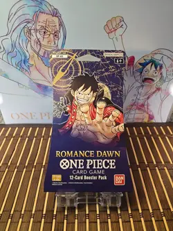 One Piece TCG Romance Dawn Sleeved Blister Booster Pack OP-01 English Edition - Image 1