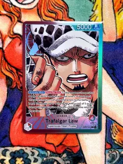 Trafalgar Law Parallel Leader OP01-002 Alt Art One Piece Romance Dawn - Image 2