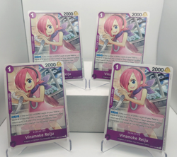 Vinsmoke Reiju Playset - OP07-062 x4 - 500 Years In The Future - One Piece TCG - Image 1