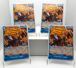 Vinsmoke Judge Playset - OP11-044 x4 - A Fist of Divine Speed - One Piece TCG - Image 1