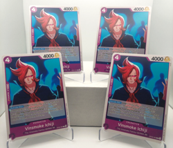 Vinsmoke Ichiji Playset - OP06-060 x4 - Wings of the Captain - One Piece TCG - Image 1