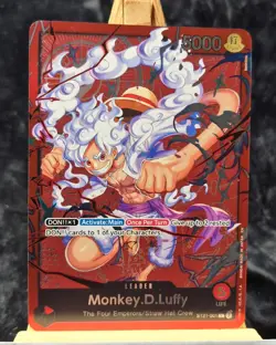 One Piece CCG Monkey.D.Luffy ST21-001 Leader English Edition - Image 2