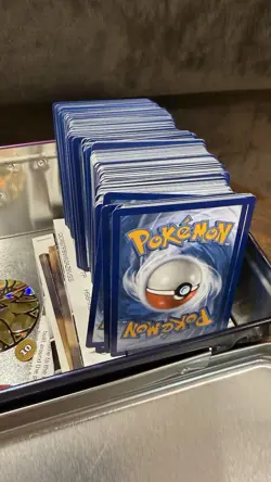 2022 Pokemon Trading Card Game Tin Lunchbox Filled With Cards - Image 1