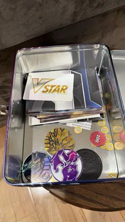 2022 Pokemon Trading Card Game Tin Lunchbox Filled With Cards - Image 4