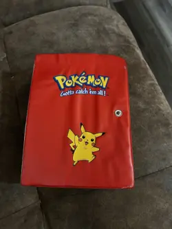 Vintage Pokemon Card Binder Lot WOTC Base Jungle Fossil Neo - 178 Cards - Image 1