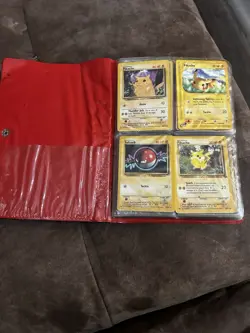 Vintage Pokemon Card Binder Lot WOTC Base Jungle Fossil Neo - 178 Cards - Image 4