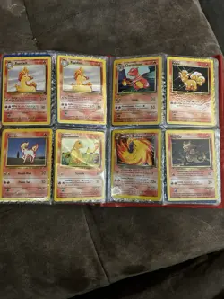 Vintage Pokemon Card Binder Lot WOTC Base Jungle Fossil Neo - 178 Cards - Image 5