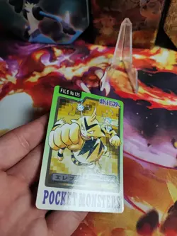 Pokemon Karte Card Electabuzz Elektek Japanese Pocket Monsters Bandai Topsun Exc - Image 4