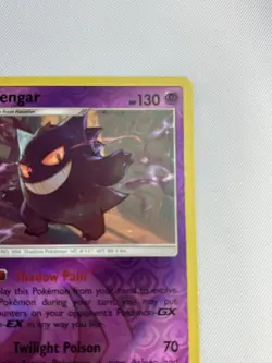 Pokemon TCG Gengar Unbroken Bonds Card 70/214 Reverse Holo Foil LP Condition - Image 4