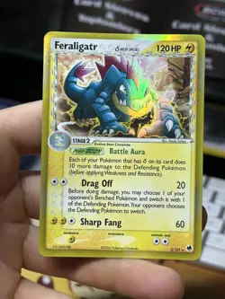Feraligatr 2/101 Delta Species EX Dragon Frontiers 2006 Holo Pokemon Card TCG - Image 3