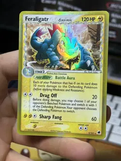 Feraligatr 2/101 Delta Species EX Dragon Frontiers 2006 Holo Pokemon Card TCG - Image 4