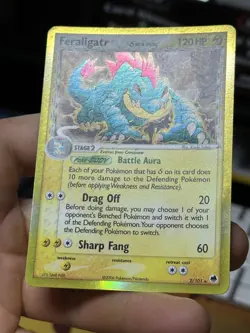 Feraligatr 2/101 Delta Species EX Dragon Frontiers 2006 Holo Pokemon Card TCG - Image 5