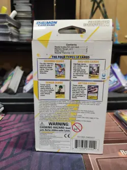 Digimon Trading Card Game Starter Deck Yellow Heaven Sealed - Image 2