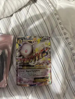 M Audino EX 85/124 Pokemon TCG XY Fates Collide Ultra Rare Holo Card - Image 1