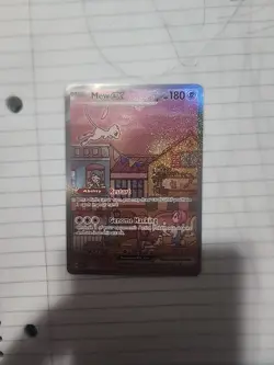 Pokemon TCG Mew EX 053 Holo Black Star Promo Scarlet & Violet 151 Card - Image 1