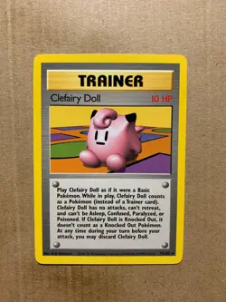 Clefairy Doll 70/102 Base Set - Rare Pokemon Card - NM/Mint - Image 1