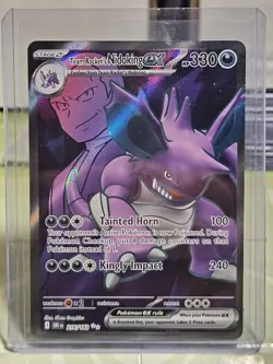 Ultra Rare Team Rockets Nidoking 216/182 Pokemon Card Destined Rivals NM-MT 2025 - Image 5