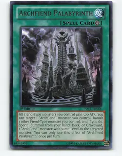 Archfiend Palabyrinth #JOTL-EN066 Rare 1st Edition Yugioh Card - Image 1