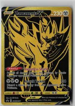 Zamazenta V Promo SWSH: Sword & Shield Promo Cards SWSH077 NM - Image 1
