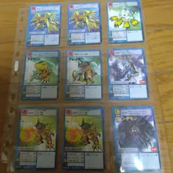 Digimon Card Bulk Set Including Agumon Graymon Metal Garurumon Lot - Image 5