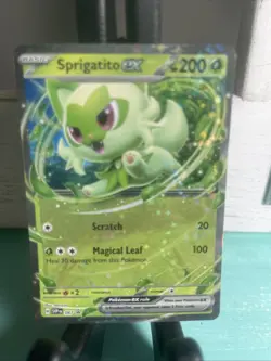 Sprigatito ex 087 Sv: Scarlet & Violet Promo Cards Holo - Image 1