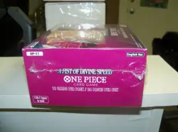 One Piece Card Game OP-11 A Fist of Divine Speed English Sealed Booster Box - Image 3